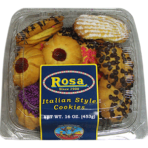 Rosa 16 oz. Italian Style Cookies (large mix) – Rosa Food Products